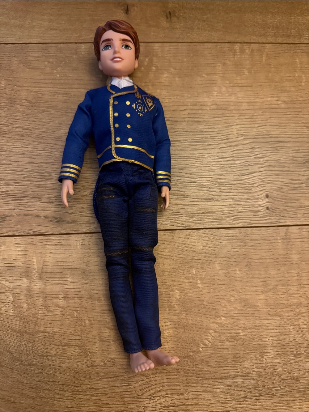 Disney Descendants “Prince Ben” lost his shoes  - Navy Uniform Jacket & Pants